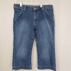 Carhartt woman's mid-rise capri jeans